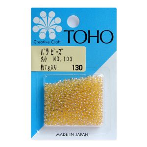 トーホー トーホー 丸小 バラビーズ 外径 約2.2mm 約7g入り No.103 スキラスター MSB-103-BA
