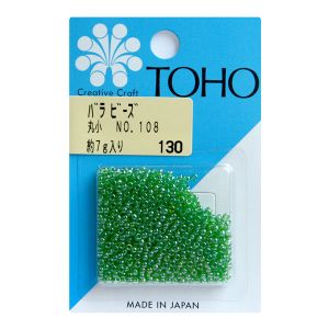 トーホー トーホー 丸小 バラビーズ 外径 約2.2mm 約7g入り No.108 スキラスター MSB-108-BA