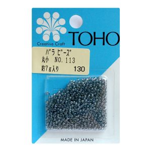 トーホー トーホー 丸小 バラビーズ 外径 約2.2mm 約7g入り No.113 スキラスター MSB-113-BA