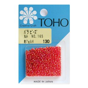 トーホー トーホー 丸小 バラビーズ 外径 約2.2mm 約7g入り No.165 スキオーロラ MSB-165-BA