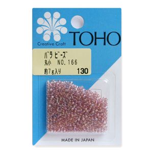 トーホー トーホー 丸小 バラビーズ 外径 約2.2mm 約7g入り No.166 スキオーロラ MSB-166-BA