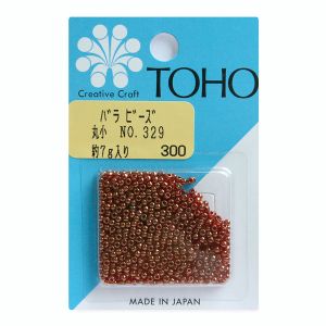 トーホー トーホー 丸小 バラビーズ 外径 約2.2mm 約7g入り No.329 サニー MSB-329-BA