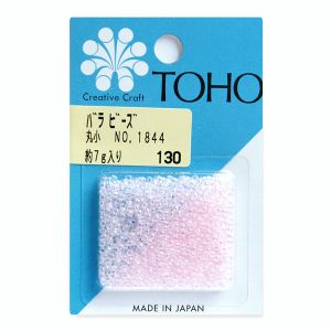 トーホー トーホー 丸小 バラビーズ 外径 約2.2mm 約7g入り No.1844 スキオーロラ MSB-1844-BA