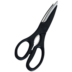 丸章工業 丸章工業 KSP-220 シルキー 料理バサミ 黒