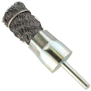 サンフレックス Sumflex サンフレックス No.4203 軸付筆型ワイヤーブラシ 25mm径 鋼線 Sumflex