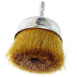 サンフレックス Sumflex サンフレックス No.4111H2 六角軸 カップワイヤー 真鍮 φ65 Sumflex
