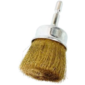 サンフレックス Sumflex サンフレックス No.4113H2 六角軸 カップワイヤー 真鍮 φ50 Sumflex