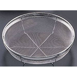 リトルウッド リトルウッド 18-8 エイブル 浅型ザル 25cm 12メッシュ AAS1103