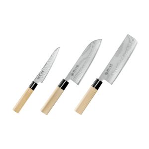 よこやま よこやま 燕人の匠 三徳包丁 165mm 菜切包丁 165mm ペティナイフ 130mm ETW-5000