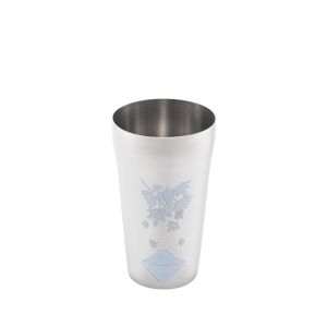 よこやま よこやま 燕熟の技 感温ステンレスタンブラー 420ml 紅葉に富士 EJK-450