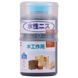 和信ペイント 和信ペイント 911203 # 水性ニス チーク 0.7L