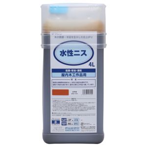 和信ペイント 和信ペイント 911306 # 水性ニス けやき 4L