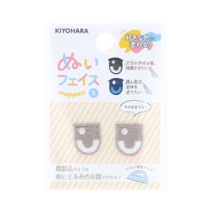 清原 KIYOHARA 清原 ぬいフェイスワッペンS B NUIW-16 KIYOHARA
