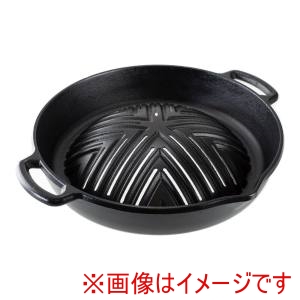 アサヒ アサヒ 焼肉ジンギスカン鍋 深型 穴あき 29cm