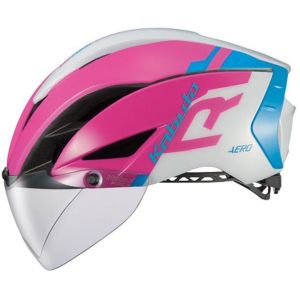 オージーケーカブト OGK KABUTO オージーケーカブト ヘルメット AERO-R1 エアロ-R1 L/XL G-1ピンクブルー OGK KABUTO