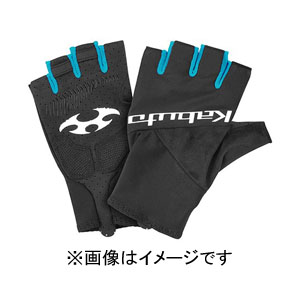 オージーケーカブト OGK KABUTO オージーケーカブト PRG-8 グローブ 指切 Mサイズ ブラックブルー OGK KABUTO