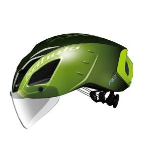 オージーケーカブト OGK KABUTO オージーケーカブト ヘルメット AERO-R2 XS/S 54-56cm オリーブイエロー OGK KABUTO