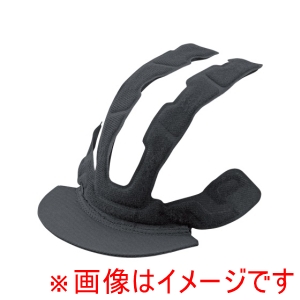 オージーケーカブト OGK KABUTO オージーケーカブト 補修パーツ エルピスインナーパッドバイザー ブラック OGK KABUTO