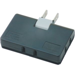 ヤザワ YAZAWA YAZAWA Y02C300BK 耐トラ付コーナータップ3個口黒