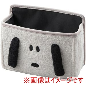 ボンフォーム BONFORM ボンフォーム 7438-07WH 収納 もふもふ スヌーピー マルチポケット 汎用フック ホワイト 小物整理 ゴミ箱