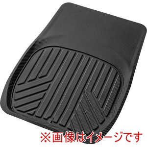 ボンフォーム BONFORM ボンフォーム 6489-01BK バケットマット 3D カーボンアロー 480×680mm ブラック フロント1枚 カーボン調 オルガンペダル対応 フリーカット