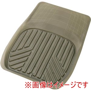 ボンフォーム BONFORM ボンフォーム 6489-01SM バケットマット 3D カーボンアロー 480×680mm スモーク フロント1枚 カーボン調 オルガンペダル対応 フリーカット