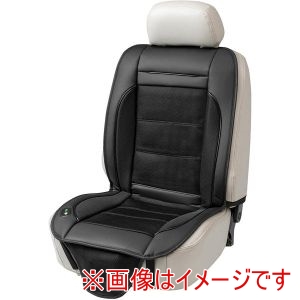 ボンフォーム BONFORM ボンフォーム 5453-07BK 送風クッション エアーブロー12V ダブル 520×1100mm ブラック 座面のムレ防止 強力ファン内蔵