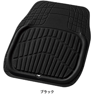 ボンフォーム BONFORM ボンフォーム カットシェイプ 前席用 48×65cm (前席) ブラック 6421-01BK