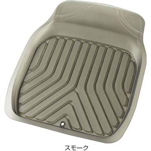 ボンフォーム BONFORM ボンフォーム カーバケットマット 3Dプライム 前席用 48x65cm スモーク 6279-01SM