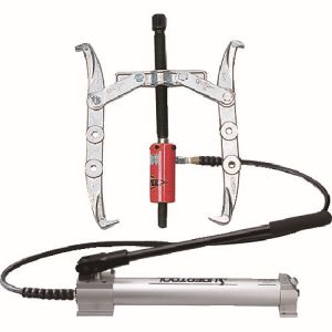 スーパーツール SUPERTOOL スーパーツール GLP12 2本爪油圧プーラセット 油圧ポンプHP500AN ホースHH2N シリンダGPC1012 最大使用外径 300 メーカー直送 代引不可