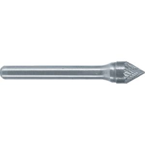 スーパーツール SUPERTOOL スーパーツール SB50C03 スーパー超硬バー シャンク径6mm 円錐型60度 ダブルカット 刃径 12.7