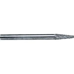 スーパーツール SUPERTOOL スーパーツール SB5A03S スーパー超硬バー オール超硬 円錐型 シングルカット 角度 14° 刃径 3.0mm 軸径 3.0mm