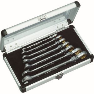 スーパーツール SUPERTOOL スーパーツール GRW700F ギアレンチ7本組セット フレックスタイプ