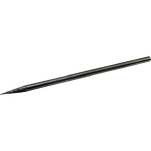 スーパーツール SUPERTOOL スーパーツール SB5A0375 スーパー超硬バー ロングシャンク オール超硬 円錐型14° ダブルカット 刃径3.0mm 軸径3.0mm 全長75