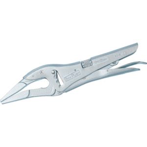 スーパーツール SUPERTOOL スーパーツール SG275L グリッププライヤ 本体全長 280mm 最大締付握力 350kg
