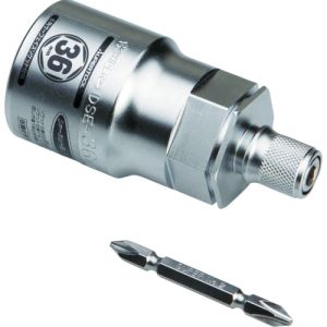 スーパーツール SUPERTOOL スーパーツール DSE32 電ドル用ソケットビット 着脱式 プロスペック 32×6.35mm