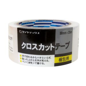 ダイヤテックス ダイヤテックス BC-81212 パイオラン クロスカットテープ シュリンク クリア 50mm×25m