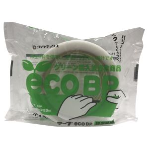 ダイヤテックス ダイヤテックス BCB-309 パイオラン エコ軽包装用テープ ecoBP 50mm×25m