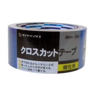ダイヤテックス ダイヤテックス BCB-605 パイオラン クロスカットテープ シュリンク 青 50mm×25m