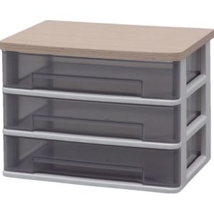 アイリスオーヤマ IRIS アイリスオーヤマ WTDC-W430RF 226217 ウッドトップデスクチェスト