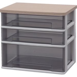 アイリスオーヤマ IRIS アイリスオーヤマ WTDC-W421RF 226218 ウッドトップデスクチェスト