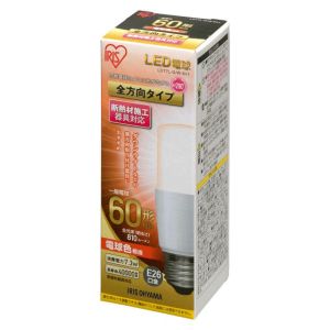 アイリスオーヤマ IRIS アイリスオーヤマ LDT7L-G/W-6V1 LED電球 E26 T形 60形相当 電球色