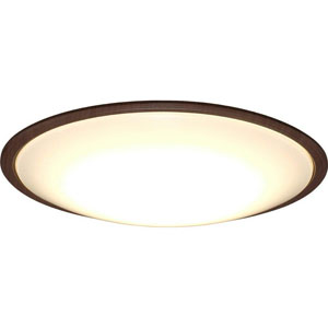 アイリスオーヤマ IRIS アイリスオーヤマ CL8DL-5.1WFM LEDシーリングライト メタルサーキットシリーズ ウッドフレーム 8畳調色 ウォールナット