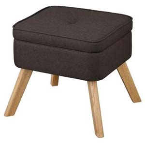 アイリスオーヤマ アイリスオーヤマ FAC-OT 収納付オットマン ブラウン