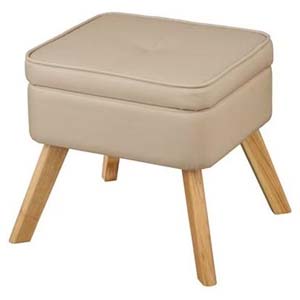 アイリスオーヤマ アイリスオーヤマ FAC-OT 収納付オットマン アイボリー