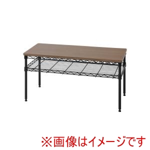 アイリスオーヤマ IRIS アイリスオーヤマ CMM-T76362 カラーメタルラック テーブル ブラック