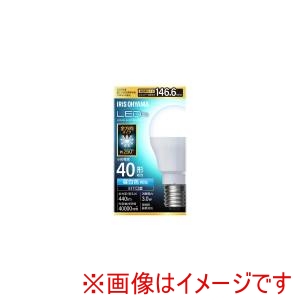 アイリスオーヤマ IRIS アイリスオーヤマ LDA3N-G-E17/W-4T9 LED電球 E17 全方向 40形相当 昼白色