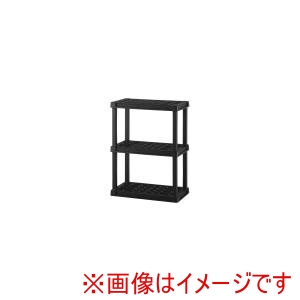 アイリスオーヤマ IRIS アイリスオーヤマ PLR-7203 プラスチックラック ブラック
