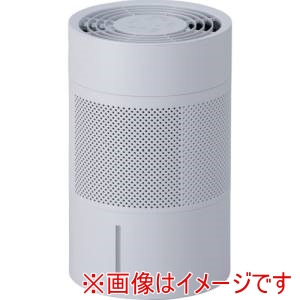 アイリスオーヤマ  IRIS アイリスオーヤマ AHM-MVU55A-H 210306 丸洗い気化加湿器 ライトグレー メーカー直送 代引不可 北海道沖縄離島不可