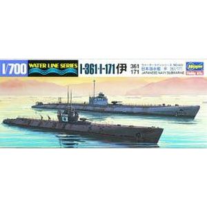 ハセガワ ハセガワ 433 WL 1/700 日本海軍 潜水艦 伊ー361/伊ー171